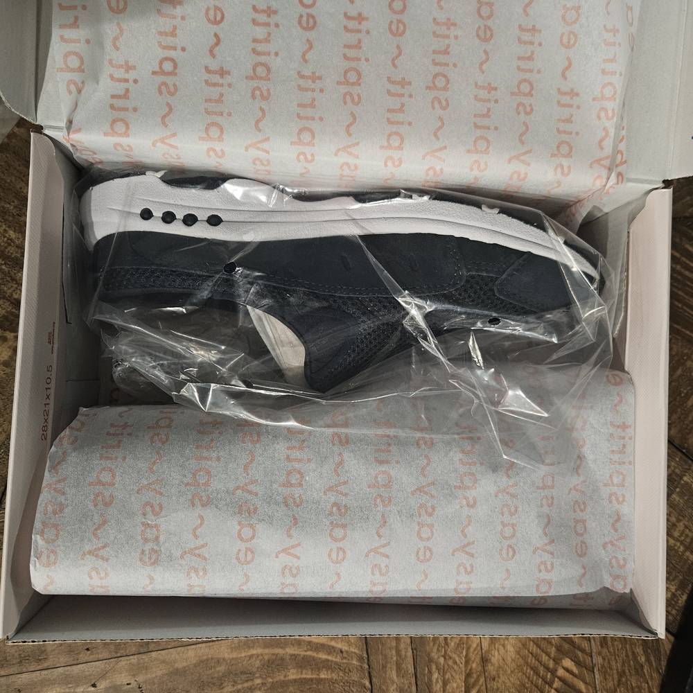 Easy Spirit Traveltime mule sneakers Navy/White . Size 8.5 W - New In Box - Picture 7 of 9